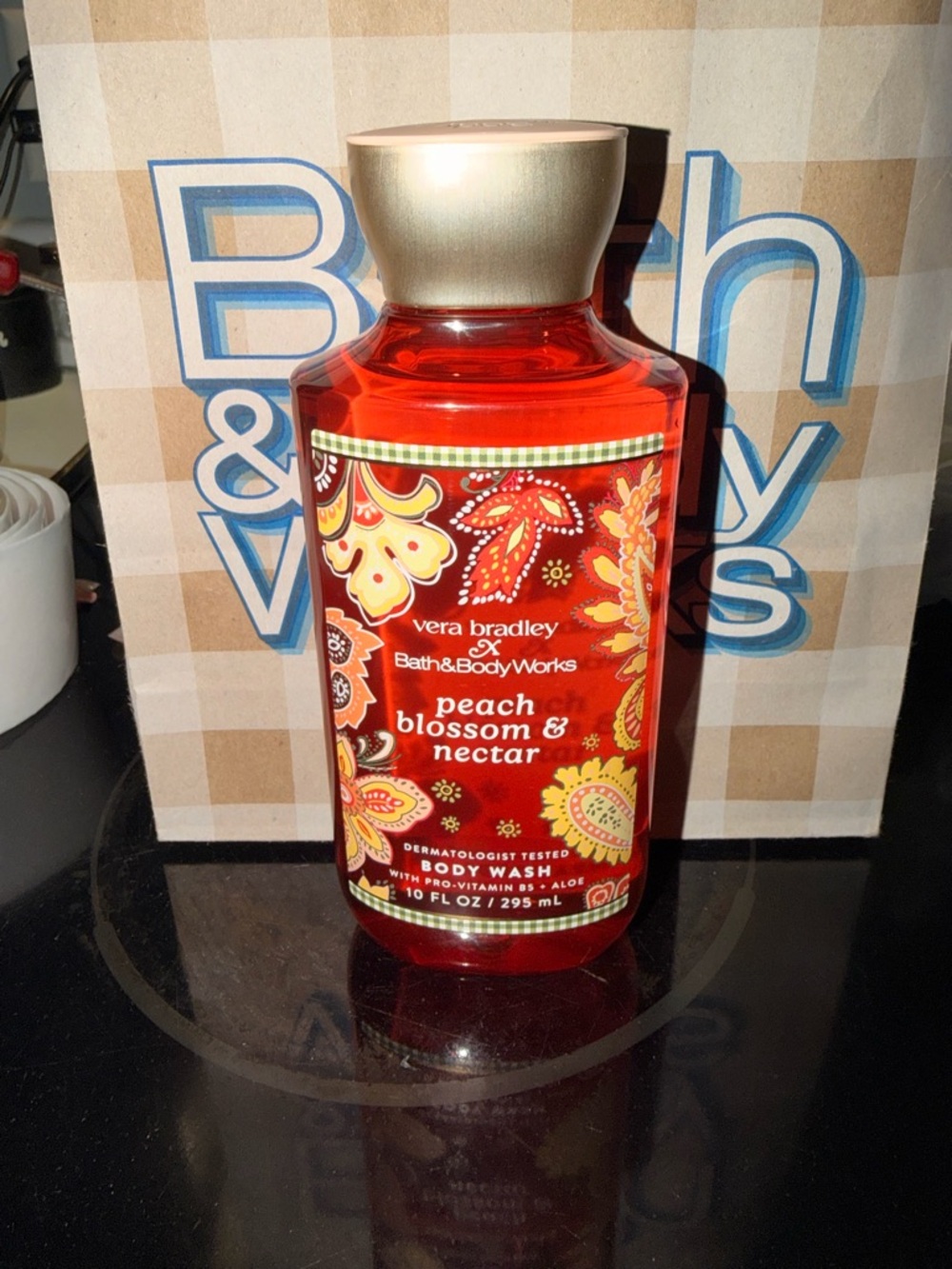 Bath & Body Works Vera Bradley Peach Blossom & Nectar Body Wash - PHENOMENAL!! 🙌